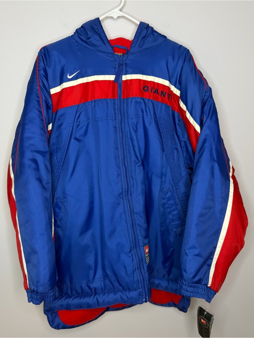 NWT Vintage Nike Team New York Giants Coat Youth XL/20